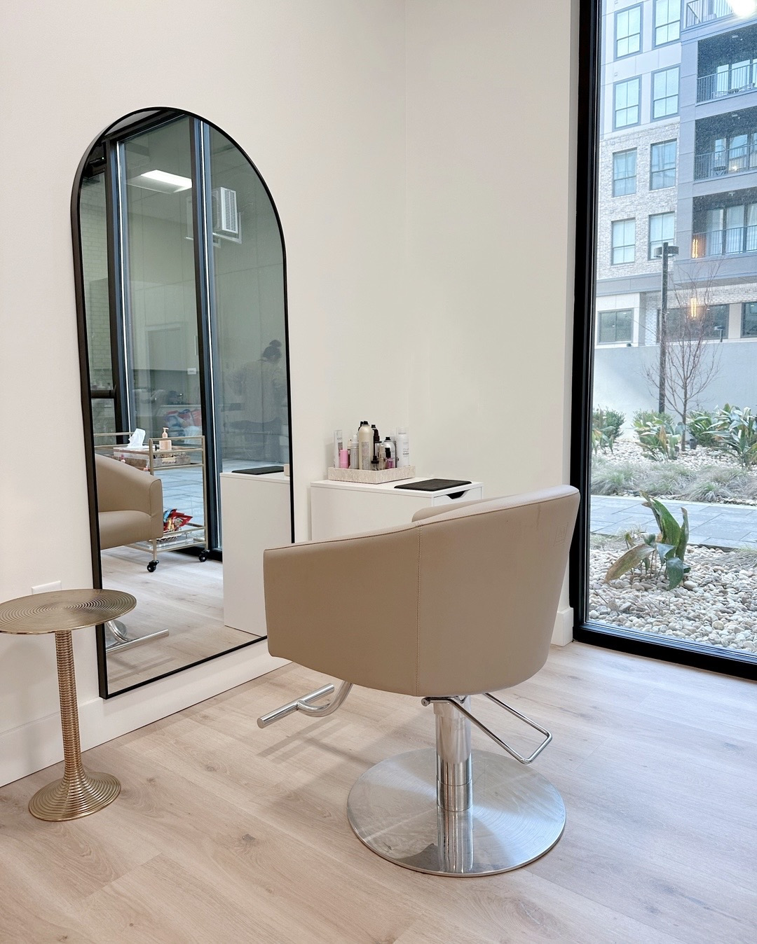 MINT Salon Suites nail work in Atlanta, Georgia